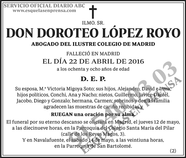 Doroteo López Royo